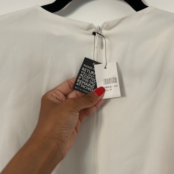 16Arlington Cropped Tie-front Cady Top - Picture 7 of 15